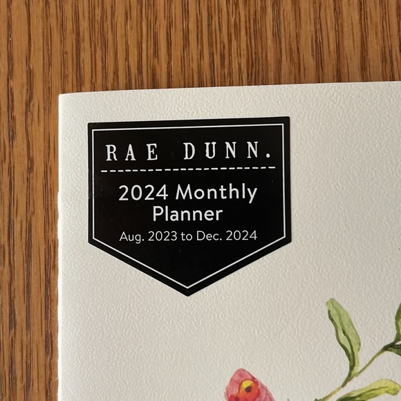 Rae Dunn Office New Rae Dunn 224 Monthly Planner 7 Month Aug 2023